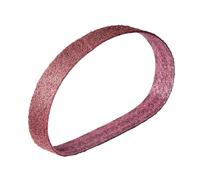 Lot de 5 bandes abrasives 3M Scotch-Brite SC-BS | 25 x 762 mm | Par exemple pour Holzmann BT75 230 V - Ponceuse à disque ou Dynabrade Dynabelter | Grain au choix (A-med (moyen - grain 120) rouge