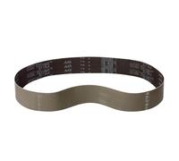 Lot de 5 bandes abrasives 3M Trizact 237AA | 25 x 762 mm | par exemple pour Scheppach BD7500 / BTS700 ou Dynabrade Dynabelter | Grain au choix (A006 (P2500))