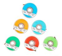Lot de 5 bandes d'absorption de fil de soudure à dessouder avec noyau en cuivre, conçues pour un retrait précis et efficace de la soudure dans les tâches de réparation électronique (3 mm)