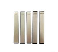 Lot de 5 bandes de pierre à aiguiser en émeri 160 x 23 mm à angle fixe pour couteaux de cuisine, ciseaux et outils de chasse avec grain de 400 à 3000 pour la maison, le jardin, l'atelier, design