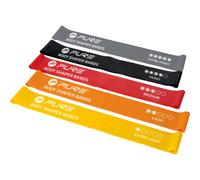 Lot de 5 bandes de résistances Pure2Improve body shaper Jaune TU Unisex