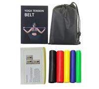 Lot de 5 bandes d'exercice élastiques pour entraînement à la maison, fitness, étirement, musculation