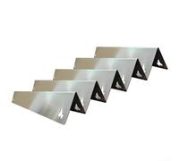 Lot de 5 barres de rechange en acier inoxydable 7636 pour grilles Weber II E310 E320 E330 S310 S320 S330 300 Series 39,3 cm