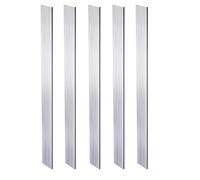 Lot de 5 barres plates carrées en aluminium de 3 mm x 10 mm x 250 mm, plaque plate en aluminium 6061 à usage général