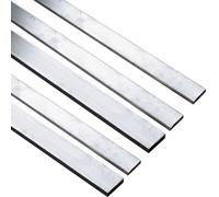 Lot de 5 barres plates en aluminium 6061, 2 x 10/12/15 x 500 mm, à usage général, solides, neuves(2 * 10 * 500mm)