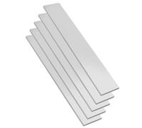 Lot de 5 barres plates en aluminium 6061 - Plaques d'aluminium légères et polyvalentes for l'artisanat, l'usinage et les applications industrielles, longueur 500 mm(5x10x500mm)