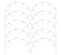 Lot de 5 bas de ligne de pêche en eau salée avec bras en acier inoxydable 2 à 5 bras et mousqueton pivotant, angle central équilibré résistant à l'inclinaison lors du levage de poissons (5ARMS)