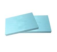Lot de 5 bases de diorama pour modélisation de bâtiment, travaux manuels, plates-formes d'affichage scéniques 30 x 20 x 2 cm - Bleu - 2 pièces 30 x 40 x 4 cm