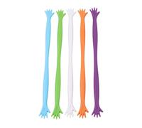 Lot de 5 bâtonnets de mélange de couleurs pratiques pour boire du thé, du lait, du café, du jus, du café, du jus de fruits, mélangeur, mélangeur, bâton de mélange, de bar, de bar - Durabilité
