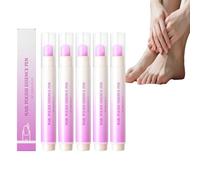 Lot de 5 bâtonnets de soin pour les ongles, huile pour enlever les cuticules, humidifier, éclaircir et réparer les ongles secs et endommagés, améliorer les contacts rugueux, plus lisses