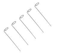 Lot de 5 bâtons à tomates en fer inoxydable torsadé/vertical, support d'escalade pour support de tomates