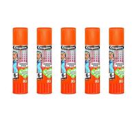 Lot de 5 Bâtons de colle TRANSPARENTE Cléostick Adhésive en 8 gr