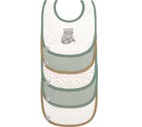 Lässig Bébé bibs ensemble (5 pcs) velcro coton imperméable/Value Pack Bib About Friends Racoon
