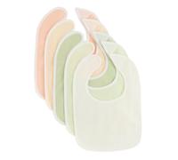 Lot de 5 bavoirs bébé en coton imperméable 5x lime mix 0/1M(50/54)