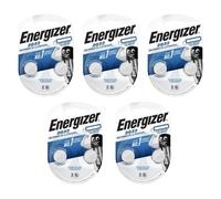 Lot de 5 Blisters de 2 Piles Boutons Ultimate Lithium CR2032 3V