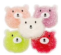 Lot de 5 blocs de glace réutilisables pour enfants, pour réduire la fièvre, les blessures des enfants, les dents de sagesse, les coliques de bébé, les gaz et les maux d'estomac, soulagement de la