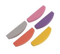 Lot de 5 blocs de ponçage pour ongles - Bloc de ponçage double face - Outil de manucure - Lime à ongles - Polissage acrylique pour nail art