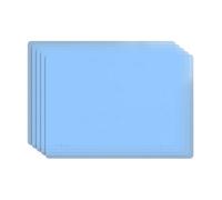 Lot de 5 blocs d'écriture transparents réutilisables pour étudiants, examens, devoirs, calligraphie, tableau d'examen, fournitures d'examen