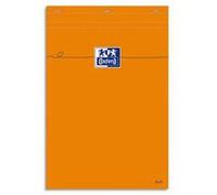 Lot de 5 Blocs IDEA perforé, réglure arrêtée, quadrillé 5x5, format 21 x 32 cm, 80 grammes G