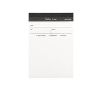 Lot de 5 blocs-notes de poche en papier de 50 feuilles par bloc-notes pour planification quotidienne, projet d'entreprise, documentation, réunion