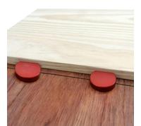 Lot de 5 bloque-arrêts de frein en alliage d'aluminium pour table de travail du bois | 19/20 mm pour établi | Lot de 5 blocs de limite pour un routage sécurisé, une coupe, un ponçage (19 mm)