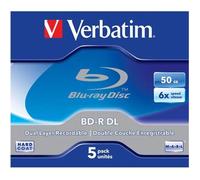 Verbatim 43748 disque vierge Blu-Ray BD-R 50 Go 5 pièce(s)