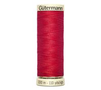 Lot De 5 Bobines 100m Fil 100% Polyester Gutermann Ref 788988 - Att 365 - Rouge