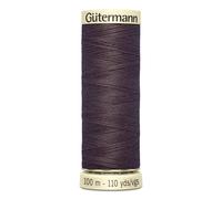 Lot De 5 Bobines 100m Fil 100% Polyester Gutermann Ref 788988 - Att 540 - Cacao
