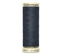Lot De 5 Bobines 100m Fil 100% Polyester Gutermann Ref 788988 - Att 95 - Plomb