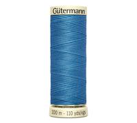 Lot De 5 Bobines 100m Fil 100% Polyester Gutermann Ref 788988 - Att 965 - Jean Délavé