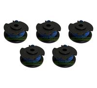 Lot de 5 bobines de fil compatibles avec Ryobi RY 18LT23A 18LTX33 18LTX38 RY 24000 24021 24200 211-515