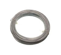 Lot de 5 bobines de fil d'acier galvanisé - 1,6 mm de diamètre, 1/2 kg, rouleau de 30 m