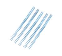 Lot de 5 bobines de reliure à 30 anneaux pour carnet de notes, planificateur, 12 mm, 30 trous