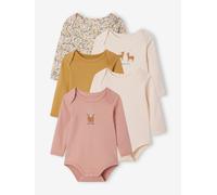 Lot de 5 bodies Rennes bébé emmanchure US écru 24M(86CM)