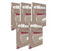 Lot De 5 Boîtes 800 Étiquettes N°8 Etibox Apli 119764