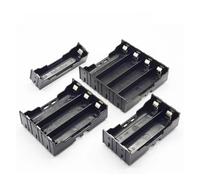 Lot de 5 boîtes à piles au lithium 21700 avec broche PCB | 1/2/3/4 Series/parallèle Emplacement de batterie 3,7 V Support de batterie sans soudure