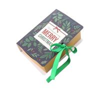 Lot de 5 boîtes cadeaux de Noël, style Père Noël, décoration de bonbons, style créatif, série magique, coffrets cadeaux de fête(Style1 5pcs)