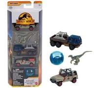 Lot de 5 boîtes d'allumettes Jurassic World Dominion (Total Terrain Adventures)