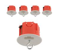 Lot de 5 boîtes DCL point de centre Ø65mm - Zenitech
