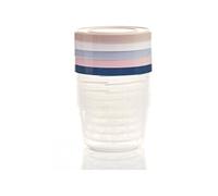 Lot de 5 boîtes de conservation - - 250 ml - Hermétiques et sans BPA