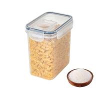 Lot de 5 boîtes de rangement en verre pour spaghetti, pâtes, manger, céréales, conteneurs de rangement hermétiques simples, contenants POP