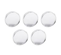 Lot de 5 boîtes de rangement transparentes pour pièces de monnaie - Pour collectionneurs de petites économies