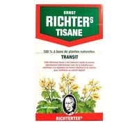 Lot de 5 boîtes de Tisane infusion Ernst Richter 40g - 100% à base de plantes naturelles / Régulation du transit / Spécial Minceur / 5 x 20 sachets filtres de 2g