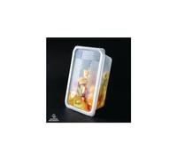 LOT DE 5 BOITES GASTRONORME DE STOCKAGE RIGIDES GN1/3 AVEC COUVERCLE 100/150MM - 100mm
