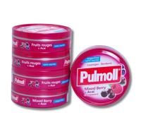 Lot de 5 boites Pulmoll Fruits Rouges | Pulmoll depuis 1946