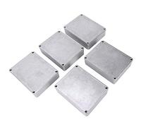 Lot de 5 boîtiers en aluminium pour pédales d'effets de guitare - 1590BB