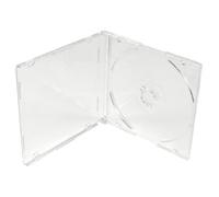Lot de 5 boîtiers simples pour CD/DVD de 8 cm de diamètre et non pour disques de taille standard.