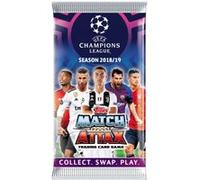 Lot de 5 boosters de 6 cartes Topps Ligue des Champions 2018-2019 G