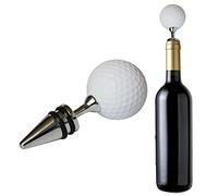 Lot de 5 bouchons à vin réutilisables en forme de balle de golf pour bar, cuisine, vacances, mariage