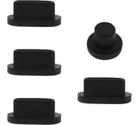 Lot De 5 Bouchons Anti-Poussière Compatibles Avec Macbook Air 13 Pouces A2179 / Pro 13 Pouces A2289 / Pro 15 Pouces Avec Touch Bar Et Touch Id A1990/Pro 16 Pouces A2141[ZHUJ1167]